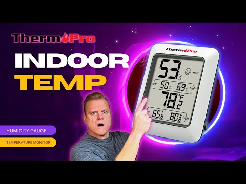 Improve Your Home Comfort with the ThermoPro TP50 Digital Hygrometer!