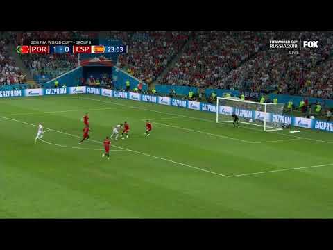 DIEGO COSTA GOAL VS PORTUGAL 1-1 FIFA world cup 2018