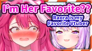 Raora Finds Out That She's Okayu's Favorite Vtuber 【Raora Panthera / HololiveEN】