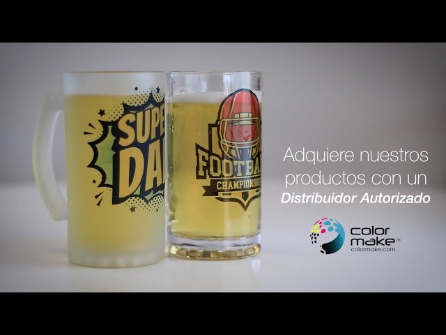 Vídeo relacionado con CYPBRANDS Atlético de Madrid, Jarra de Cerveza, Vidrio, Gran Capacidad 280 ml, Asa Cómoda, Apta para Lavavajillas y Microondas, Transparente