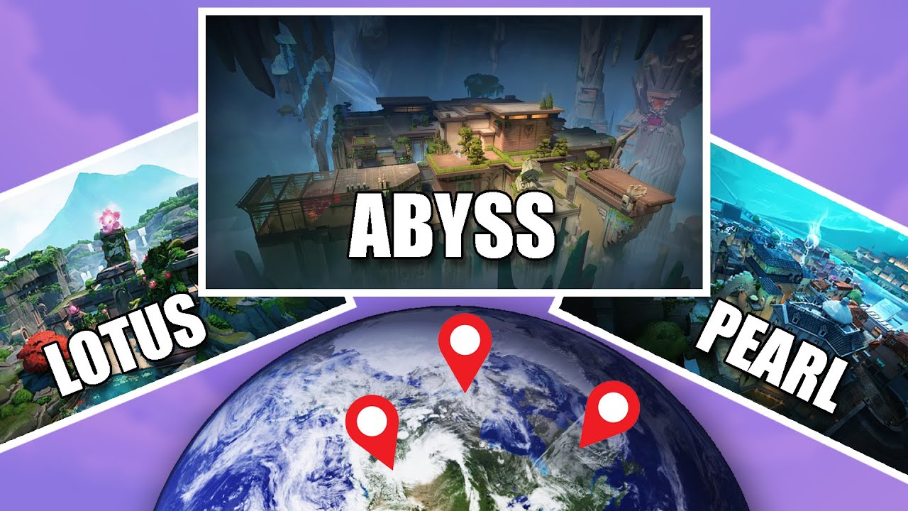ALL VALORANT MAPS LOCATIONS 🌍