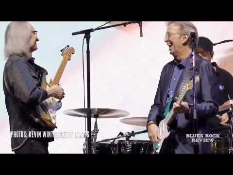 SONNY LANDRETH Opener at Eric Clapton's 7th 2023 Cross Roads Guitar Festival sept 23th