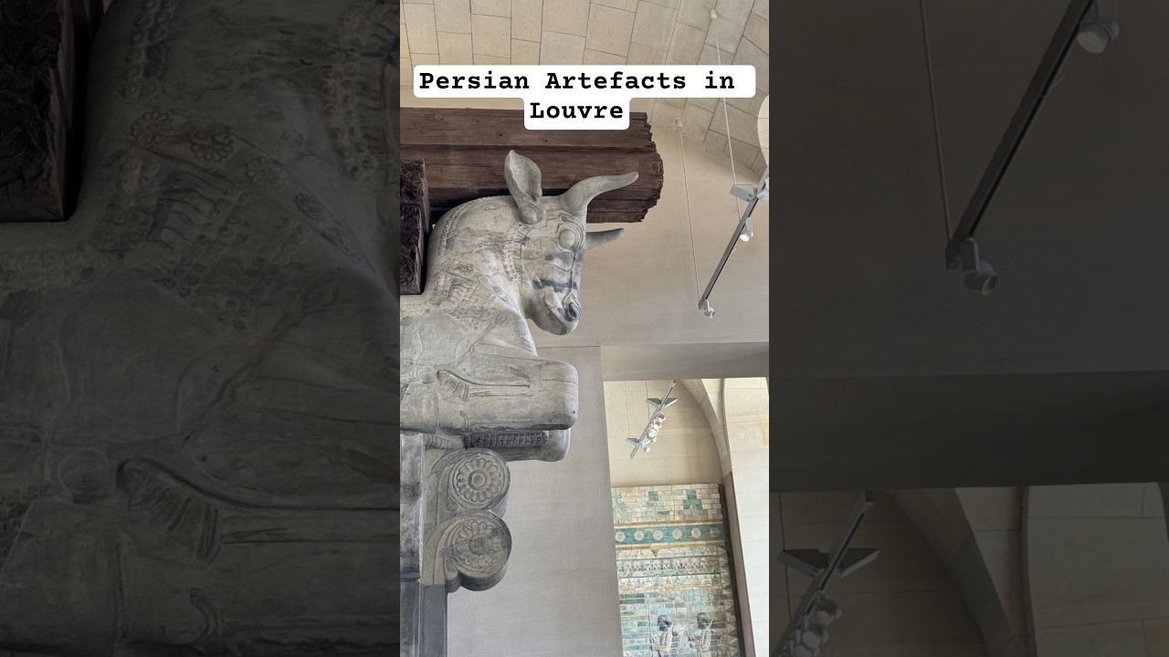 2500 years old Persian Artefacts in Louvre ❤️ #persian #persia #artefacts #monument #louvremuseum