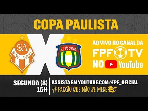Atibaia 1 x 0 São Caetano - Copa Paulista 2018
