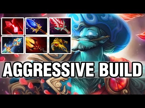 AGGRESSIVE BUILD - Meracle Plays Storm Spirit - Dota 2