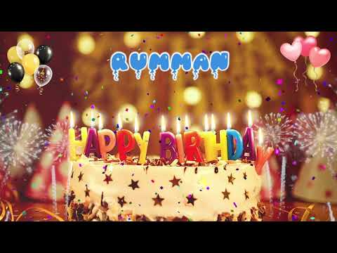 RUMMAN Birthday Song – Happy Birthday Rumman