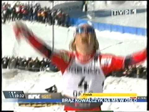 Justyna Kowalczyk z brązowym medalem MŚ (05.03.2011)