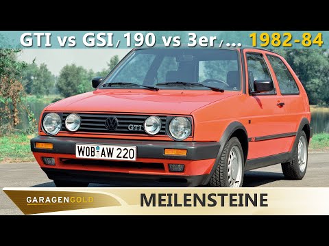 Milestones - 1982 - 1984 - GTI vs GSI, 190 vs 3 Series, Walter wins in an Opel and much more | Ga...