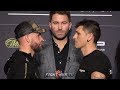 BILLY JOE SAUNDERS AND MARCELO ESTEBAN COCERES FACE OFF IN LOS ANGELES - LOGAN PAUL VS KSI 2