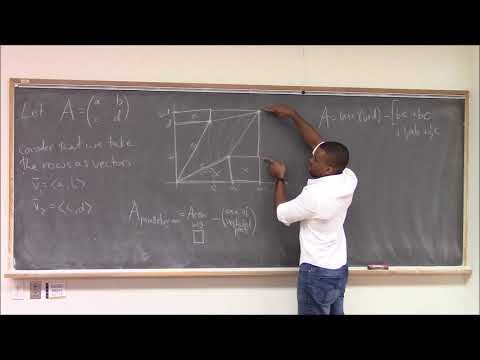Math 392 Lecture 20 - Determinants and Pivotal Condensation