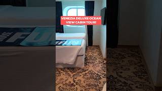 Cruise Cabin Tour Shorts - Carnival Venezia Cabin Tour - Deluxe Ocean View Cabin 2412