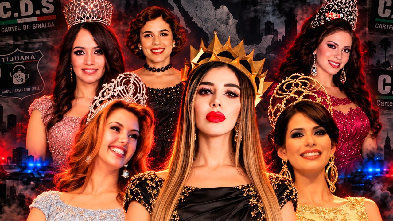 👑⚠️ REINAS DE BELLEZA VINCULADAS AL MUNDO DEL N4RC0 MEXICANO 🇲🇽💀