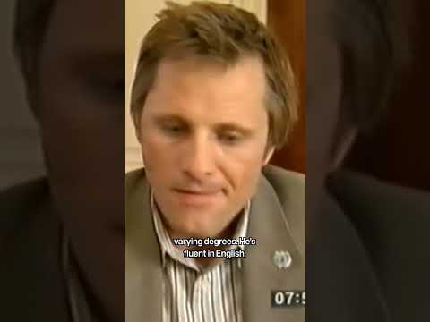 Viggo Mortensen Speaks 7 Languages! 😲