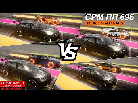 DRIVE ZONE ONLINE | Let's See Cp Max RR 696 Stil Beast❓RR696 Vs All Other Cpm Cars Drag Race