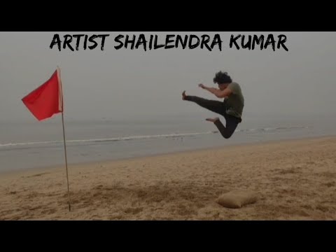 Shailendra Kumar martial arts performance