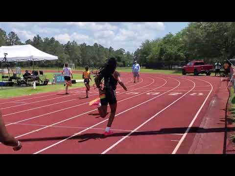 North Florida RoadRunners Girls 200m (13-14 Year Old) Heat 3