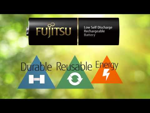 Fujitsu Read to Use Low Self Discharge AA & AAA NiMH batteries