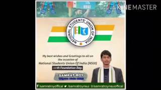Download lagu Samrat Roy on NSUI 50th Foundation Day mp3