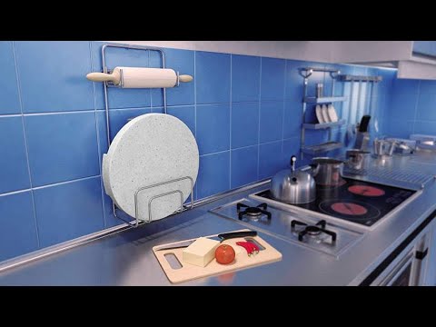 Rectangular CHAKLA BELAN STAND FOR KITCHEN WITH STAINLESS STEEL 7069, Shelves: 3, Size/Dimensions: Standard