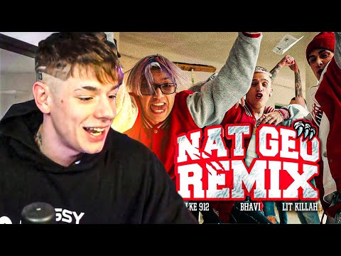 OKY REACCIONA a Falke 912, Bhavi Ft. LIT Killah - Nat Geo Remix 🐱