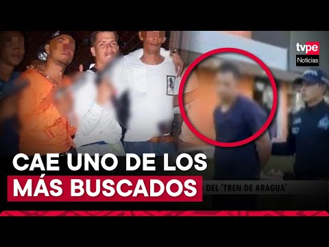 Tren de Aragua: capturan a uno de los líderes de la organización criminal en Colombia
