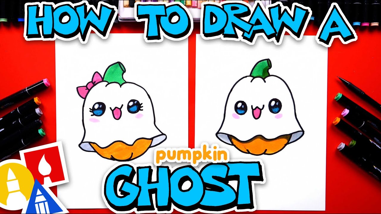How To Draw A Pumpkin Ghost