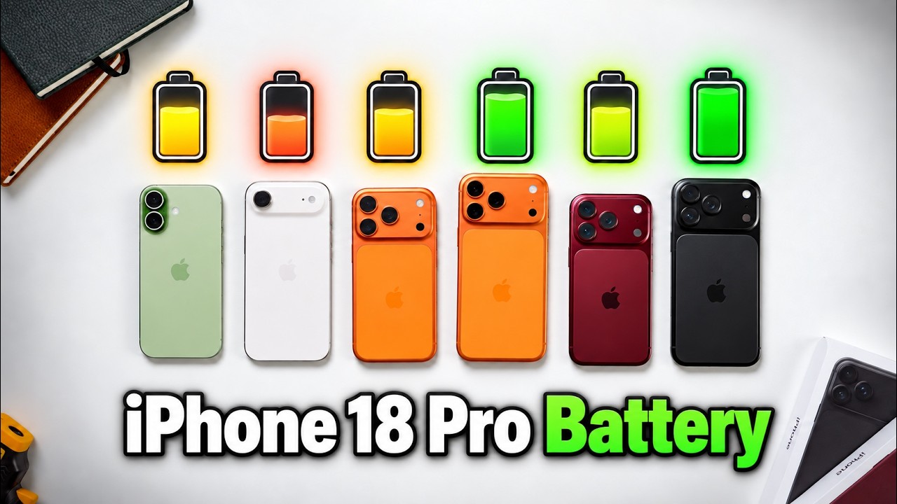 iPhone 18 Pro | Pro Max Ultimate Battery Test!