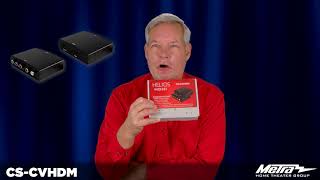 Convert Older Components to HDMI with the CS-CVHDM