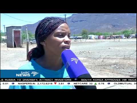 Karee Dam runs dry, Northern Cape