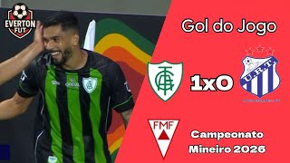 Gol: América MG 1x0 URT - Campeonato Mineiro 2026 (Premiere)