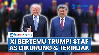 Rentetan Situasi Keos saat Pertemuan Xi & Trump, Staf AS Terinjak-injak hingga Dikurung di Ruangan