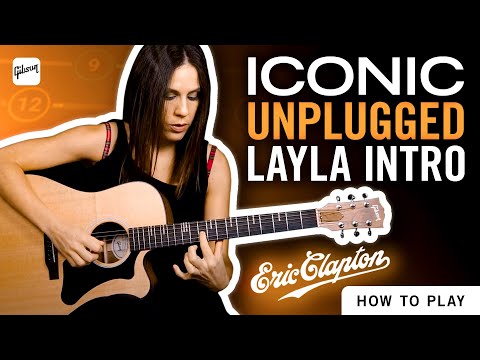 Guitar Solos 101: Learn How To Play Layla (Unplugged) on Acoustic Guitar