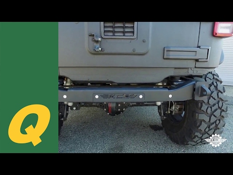 ACE Hammertown Rear Armor for Jeep Wrangler JK Install