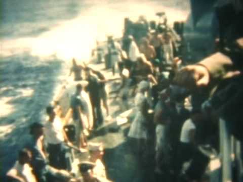 Pollywog to Shellback, Crossing the equator 1961 USS Somers DD947