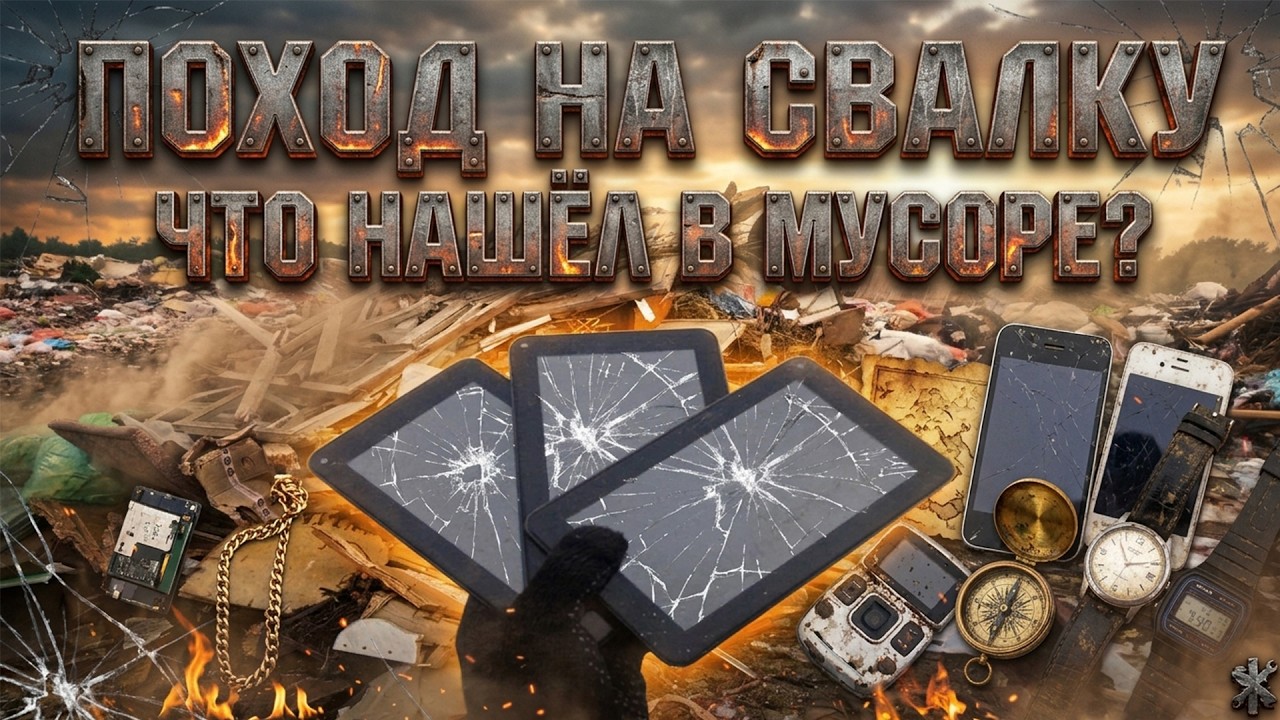 Поход на Свалку - Что можно найти в Мусоре? СМОТРИТЕ!