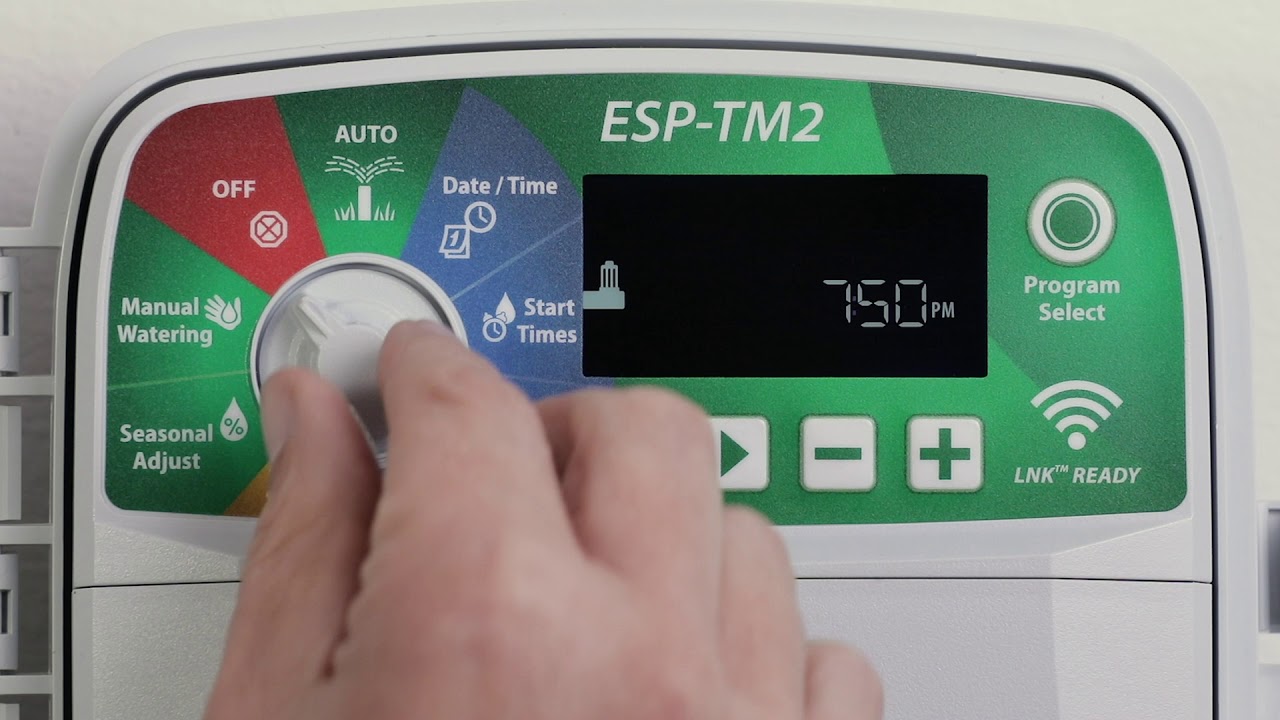 Centralina Rain Bird ESP-TM2: Opzioni di irrigazione manuale