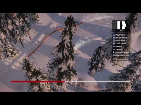 Skoda Fabia R5 V-Rally 4 Siberia stage 1 replay 2nd place