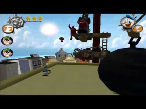 Donald Duck: Quack Attack [PS2] - Boss 2: Beagle Boys (Duckburg)