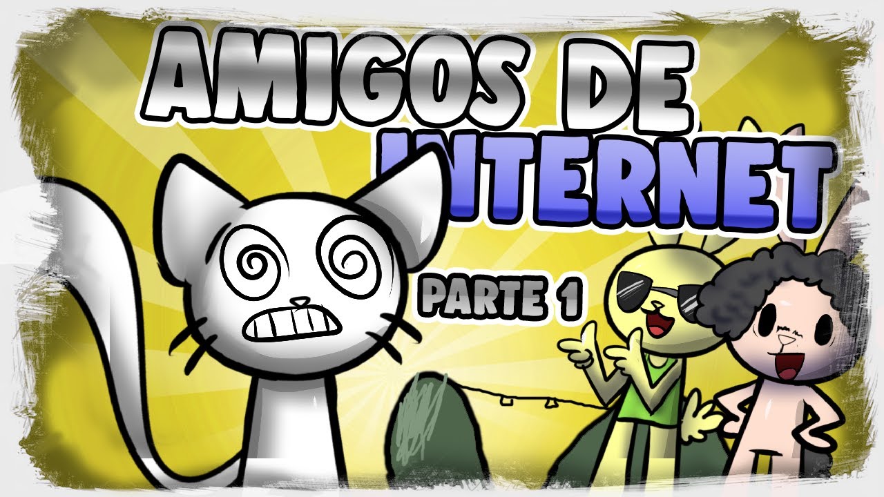 A vez em que eu fui visitar amigos da internet (História Animada)