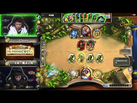 [RU] Hearthstone Gold series 2015 Semifinals Zoro vs MagicWind