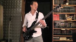 KAMELOT - Lost &amp; Damned Bass Cover