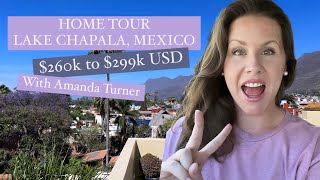 Mexico Home Tour $260k to $299k USD - Lake Chapala, Ajijic, Riberas - Real Estate in Mexico