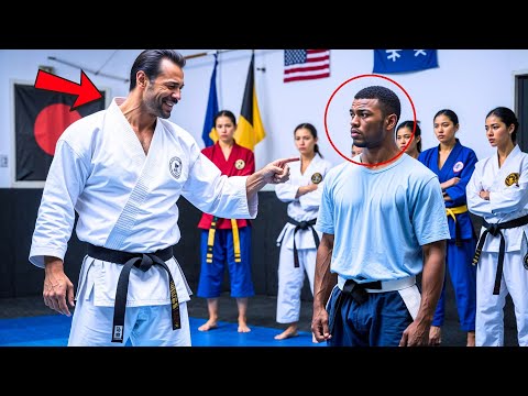 Black belt challenged black janitor to fight “for fun” — what happened shocked everyone!