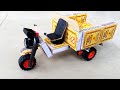 How To Make Matchbox Tuk Tuk Cargo Autorickshaw At Home