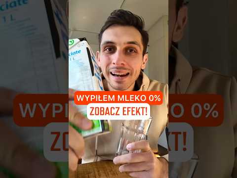 🥛 Mleko 0% tłuszczu a poziom glukozy  / Dietetyk Kliniczny Bartek Szemraj