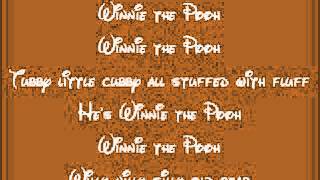 Winnie The Pooh Lyrics