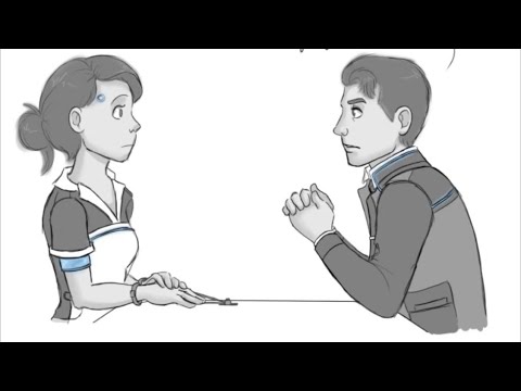 Detroit: Become Human - Connor Interrogates Kara 💕 W/ AI Generated Voices