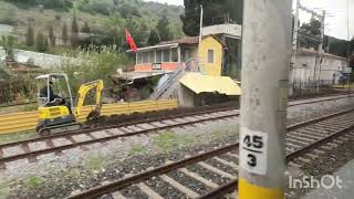 Trenle Manisa yolculuğum, muhteşem manzaralar ve tren müzesi 🌦️🚅🚝🚊