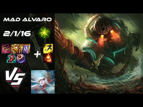 MAD Lions Alvaro SUPPORT Nautilus vs Janna - EU Challenger Patch 14.23