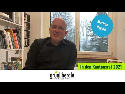 Markus Oegerli, glp-Kandidat für die Kantonsratswahlen in Solothurn am 7. März 2021